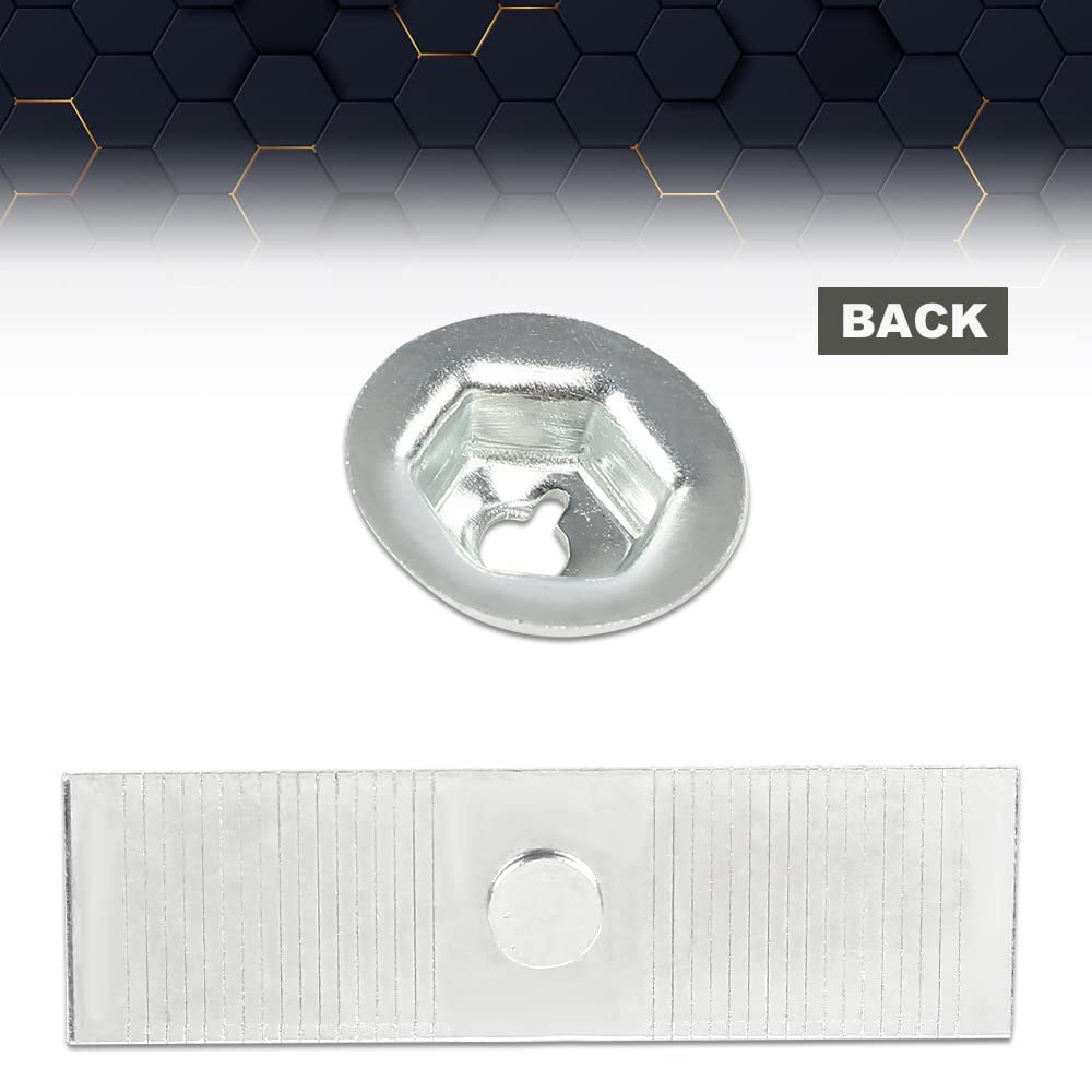 Body Fender Door Belt Trim Moulding Molding Push Clips For Ford 1 2 -1 2