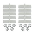 Body Fender Door Belt Trim Moulding Molding Push Clips For Ford 1 2 -1 2 