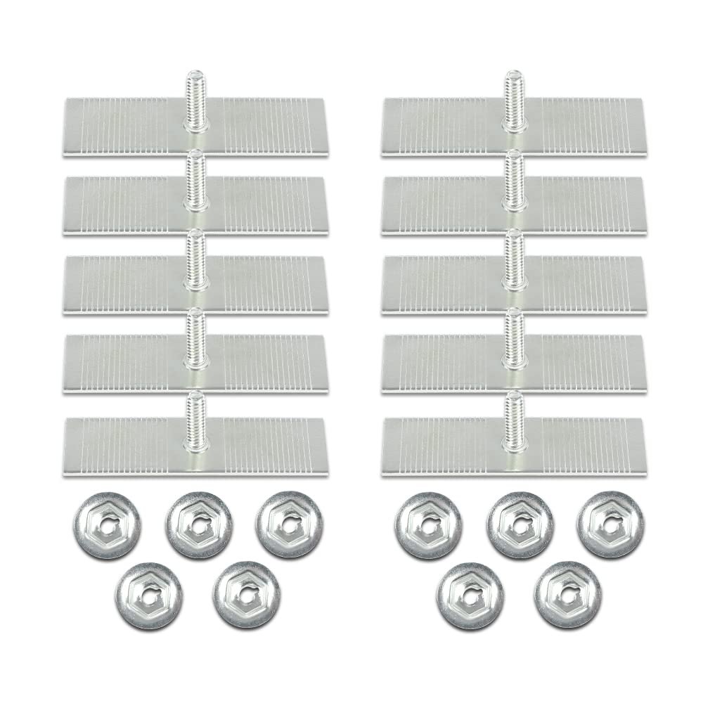 Body Fender Door Belt Trim Moulding Molding Push Clips For Ford 1 2 -1 2