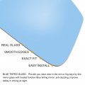 X Autohaux Car Left Side Mirror Glass With Backing Plate Heated 51167157247 For Bmw E82 E90 E91 E92 E46 328i 2007-2009