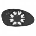 X Autohaux Car Left Side Mirror Glass With Backing Plate Heated 51167157247 For Bmw E82 E90 E91 E92 E46 328i 2007-2009