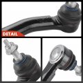 A-premium 2 X Front Outer Tie Rod Ends Compatible With Cadillac Cts 2008 2009 2010 2011 2012 2013 2014 Awd Only