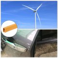 Uxcell Edge Trim Orange U Shape Protector Rubber With Steel Clips Fits 5 64 -9 14 76ft 4 5meter Length Door Guards