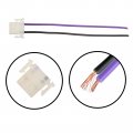 Minho Motorcycle Panel Control Buttons 2-wire Connector Compatible With Chinese Scooter Mopeds Taotao Jonway Jmstar Tank Female