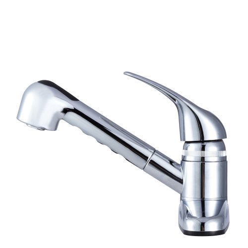 Dura Faucet Df-pk100-cp Non-metallic Pull-out Rv Kitchen Chrome Polished