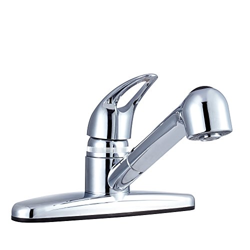 Dura Faucet Df-pk100-cp Non-metallic Pull-out Rv Kitchen Chrome Polished