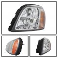 Acanii For 2000 2001 2002 2003 Cadillac Deville Headlight Headlamp Light Lamp Replacement 00-02 03 Left Driver Side