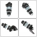 Gxywady Front Engine Motor Mount Kit 400-6897 Replacement For 1955-1957 Chevrolet Bel Air V8