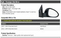 Right Passenger Side Power Mirror Paint To Match With Heated Glass Compatible 2012 2019 Chevy Sonic Hatchback Sedan