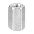 M12 X 1 75-pitch 30mm Length Coupling Nuts 1pcs 304 Stainless Steel Metric Hex Rod 