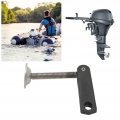 Outboard Motor Transom Clamp Handle Easy Installation Wearresistant Stainless Steel 6e0 43118 00 For 4hp To 15hp 2-stroke