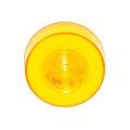 United Pacific 37016 Bright 9led 2-1  Round Glolight Clearance Marker Light Sealed Housing 12v Dc Dot Sae Ip67 A Amber Led 