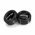 Ipick Image For Chrysler 300s In Black Dome Logo On Two Abs Plastic License Plate Frame Screw Cover Set