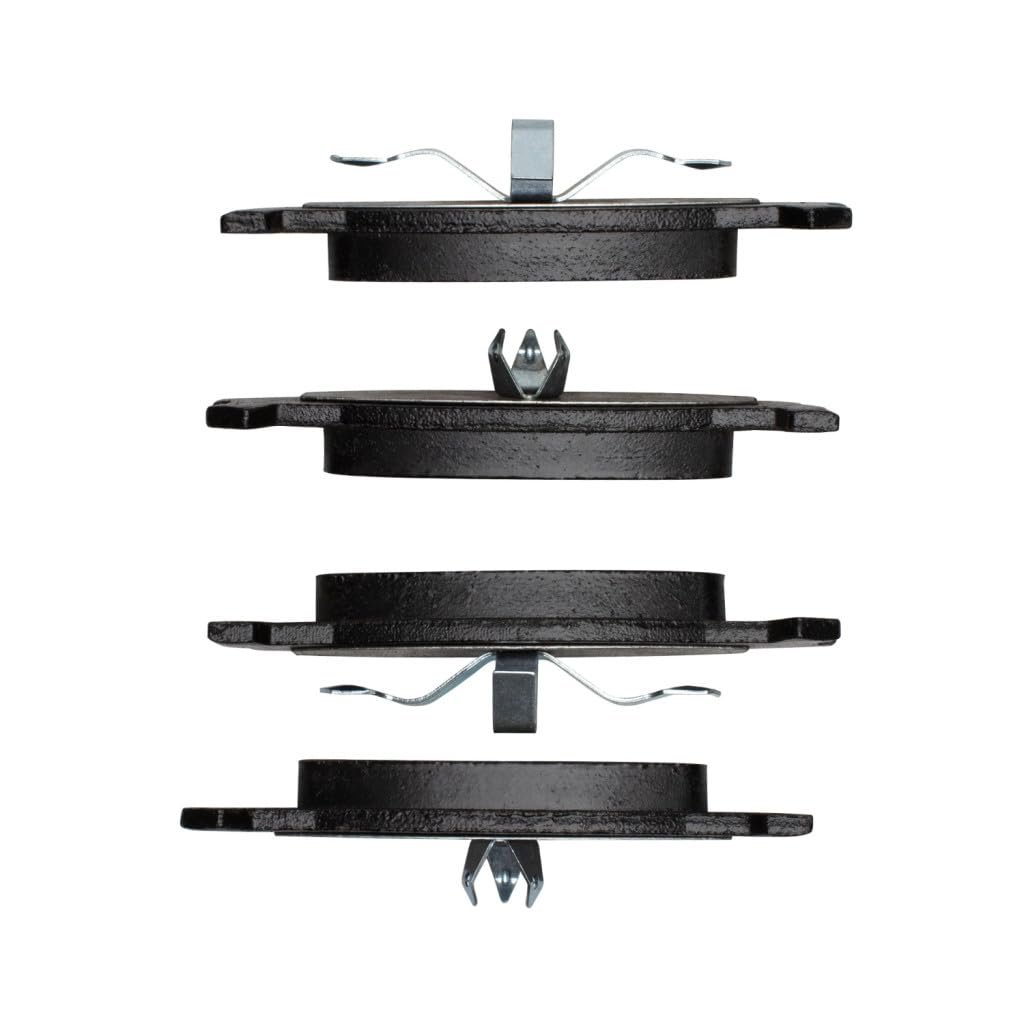 Rear Disc Brake Pads For 1990 Dodge Shadow 4000 Hybridynamic Series Set Of 4 0 62 In Inner Pad Thickness