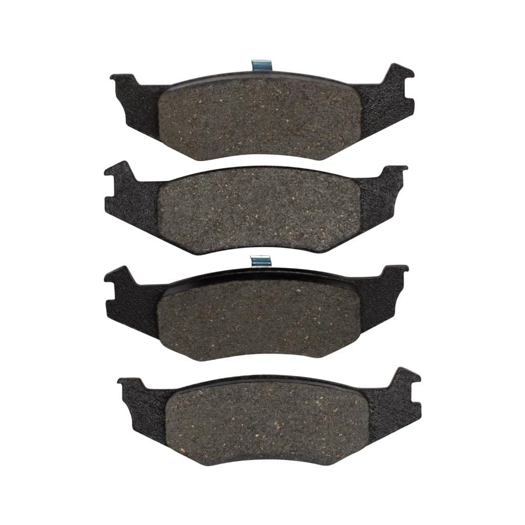 Rear Disc Brake Pads For 1990 Dodge Shadow 4000 Hybridynamic Series Set Of 4 0 62 In Inner Pad Thickness