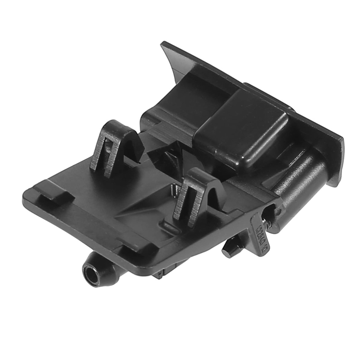 2pcs Windshield Washer Nozzles Spray Jet For Bmw X1 E84 X6 E71 E72 Left And Right 61667183343 Black Plastic 2 09 In X 1 57