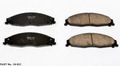 Z16 Replacement Ceramic Brake Pads Front 16-921 For Cadillac Cts 2003 To 2007 And Sts 2005 2008 Low Dust Metallic Style 