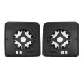 Heated Rearview Side Mirror Glass Replacement With Backing Plate For Jeep Wrangler Jk 2011 To 2018 Left And Right Pair 7 48 In 