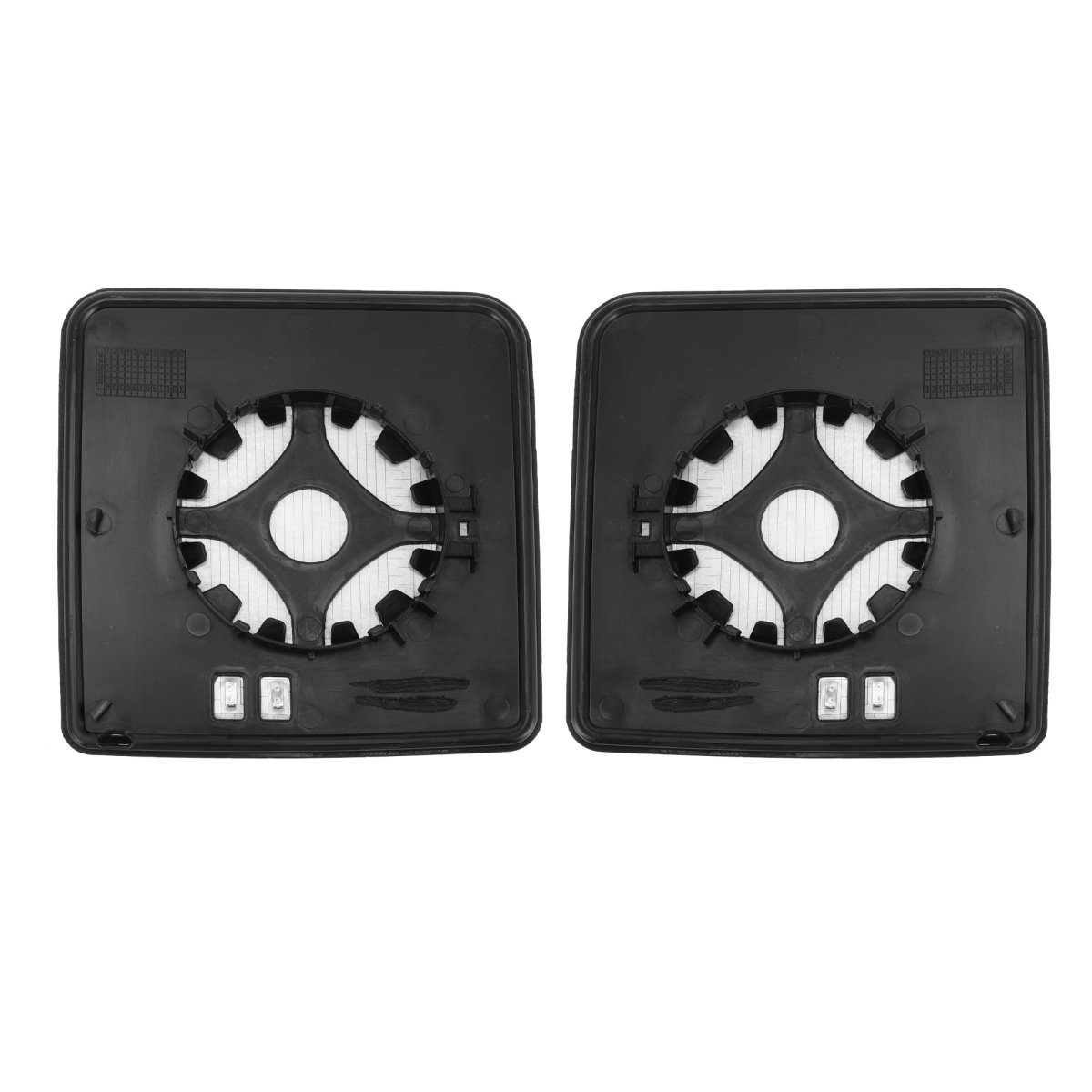 Heated Rearview Side Mirror Glass Replacement With Backing Plate For Jeep Wrangler Jk 2011 To 2018 Left And Right Pair 7 48 In