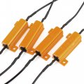 Uxcell 4x 50w 6 Ohm Load Resistor Fix Led Fast Hyper Flash Turn Signal Blink