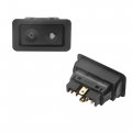 Uxcell 2pcs 6 Pin Car Vehicle Door Window Power Electric Control Switch Black Dc 12v