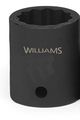 Williams 37627 1 2-inch Drive 27mm Standard Impact Socket 12-point 
