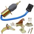 Zreneyfex Solenoid Fuel Shut Off 12v Replacement For Cummis 5 9l Diesel Engine 1994-1998 Replaces 5016244aa 