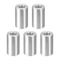 5pcs Aluminum Spacer 3 4 Od X 8 Id 1-5 16 Length Screw Standoff Bushing Plain Finish Unthreaded Round Metal For Screws Bolts 