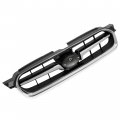 Front Grille Grill For 2004-2007 Subaru Legacy Replacement 91121ag010 Chrome Painted Bumper Upper Hood Silvery Black