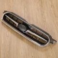 Kuafu Front Grille Grill Compatible With 2004-2007 Subaru Legacy Replacement For 91121ag010 Chrome Painted Bumper Upper Hood
