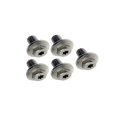 Gmc Sierra 1500 2020 21 22 23 24 20 Engine Oil Drain Plugs 5 Pieces Steel Rubber Silver Coarse Thread Type 5 Bolt Grade 