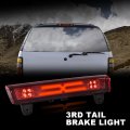 Third Led High Mount Brake Stop Light For Chevy Suburban 1500 2500 Tahoe And Gmc Yukon Xl 2000-2006 Red Lens Chrome Housing