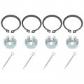 Upper Lower Ball Joint Kit For Honda Fourtrax 300 Foreman 400 Trx300 Trx400 4pcs Oem 51355-hp5-601 51355-hc5-004 51355-hm5-931