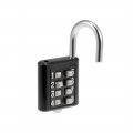 Uxcella 8-digit Combination Padlock Push Button Lock For Locker Cabinet Black 2pcs