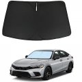 Roccs Foldable Windshield Sun Shade Fit For 2023 2022 Honda Civic 11th Gen Front Windowshade Heat Shield Reflector Cover Sun 
