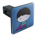 Superman Bizarro Cute Chibi Character Tow Trailer Hitch Cover Plug Insert