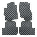 Floor Mats For Mitsubishi Lancer Evolution X 2008 2015 Black Polypropylene Fiber 4 Piece Set Front And Rear Interior Direct 