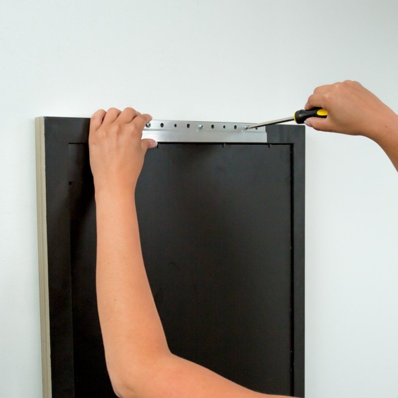 Hangman Z-hanger Heavy Duty Mirror Picture And Panel Hanger -aluminum Z-12-2