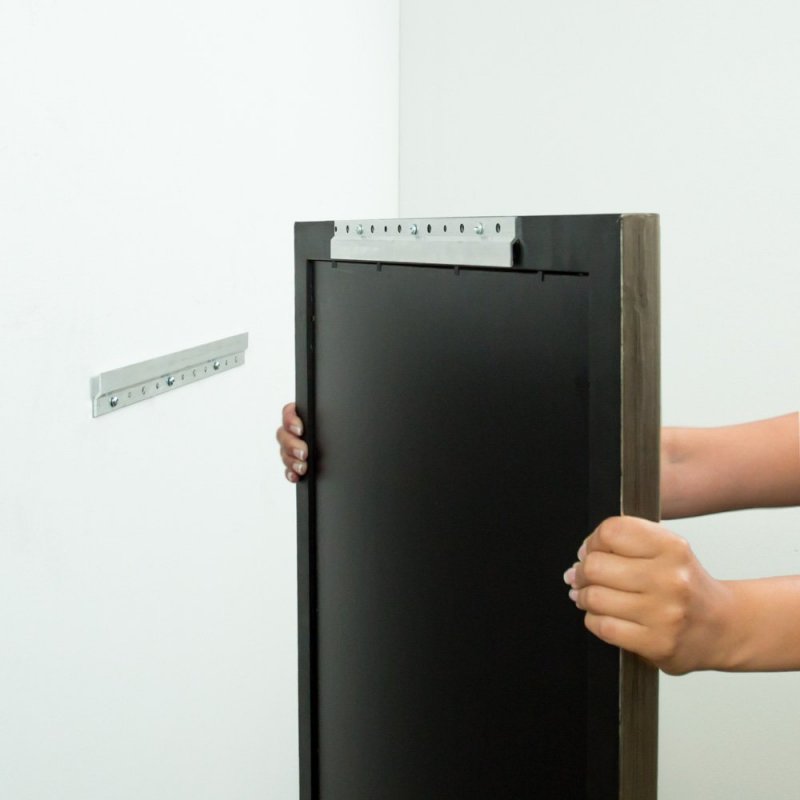 Hangman Z-hanger Heavy Duty Mirror Picture And Panel Hanger -aluminum Z-12-2