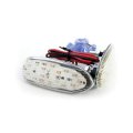 Yana Shiki Mirror Cap Front Led Turn Signals Clear For 06-21 Suzuki Gsxr600 