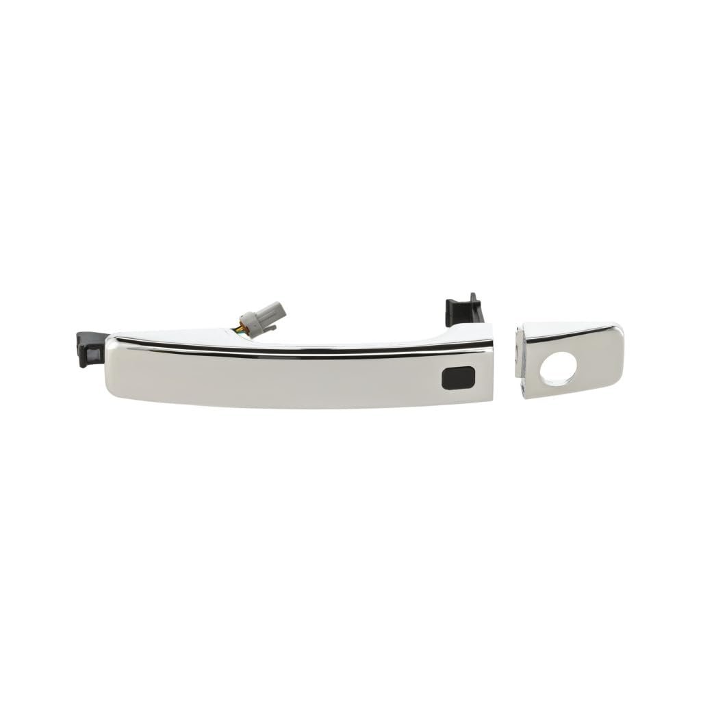 Exterior Door Handle For Kia Soul 2014 2022 Front Driver Or Passenger Side Chrome Plastic With Smart Entry And Keyhole