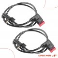 A-premium Abs Wheel Speed Sensor Compatible With Mercedes-benz Models C216 C217 Cl550 Cl600 Cl63 Amg Cl65 W220 S350 S400 S550