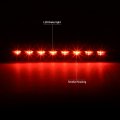 Led High Mount Tinted Housing Rear 3rd Third Tail Brake Light Lamp Compatible With Ford Escape 13-18 Black Smoked