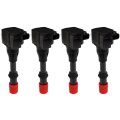 Ignition Coils Compatible 2003-2005 For Honda Civic 1 3l L4 3-pins Coil Packs Replacement 5c1405 Uf373 4 Pcs 