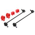 1 Set Front Sway Bar Links Stabilizer Link Kit With Bushing For Nissan Rogue 2008-2013 Suspension No 54618ja000 54668ja000 