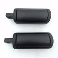 Xkh Motorcycle Black Wing Skull Zombie Shape Foot Pegs Fits Most Models With H-d Male Mount-style Footpeg Supports See