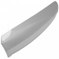 Ecotric Hood Molding Trim Moulding Compatible With 2010-2015 Gmc Terrain Sle Slt Sl Replacement For Gm1235118 22969925 Chrome