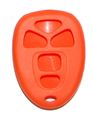 2007 2013 Impala Malibu W Remote Start Silicone Rubber Cover Orange 