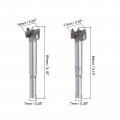 Uxcell Forstner Wood Boring Drill Bits Set 16mm Dia 17mm Hole Saw Carbide Tip Cutting For Hinge Plywood Mdf Cnc Tool