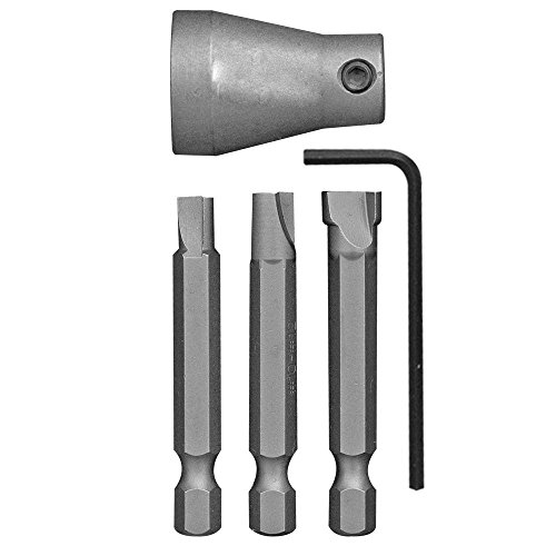One-way Screw Remover Installer Set With Sleeve 3-piece